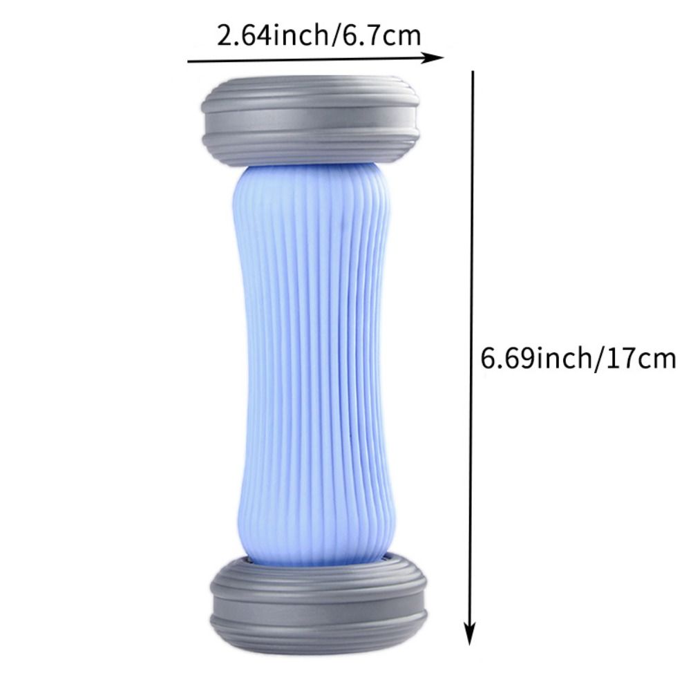Pvc voetmassage roller ontspanningsapparaat handmatige massage voettrainer ontspanning fysiotherapie fascia roller diepe weefselmassage