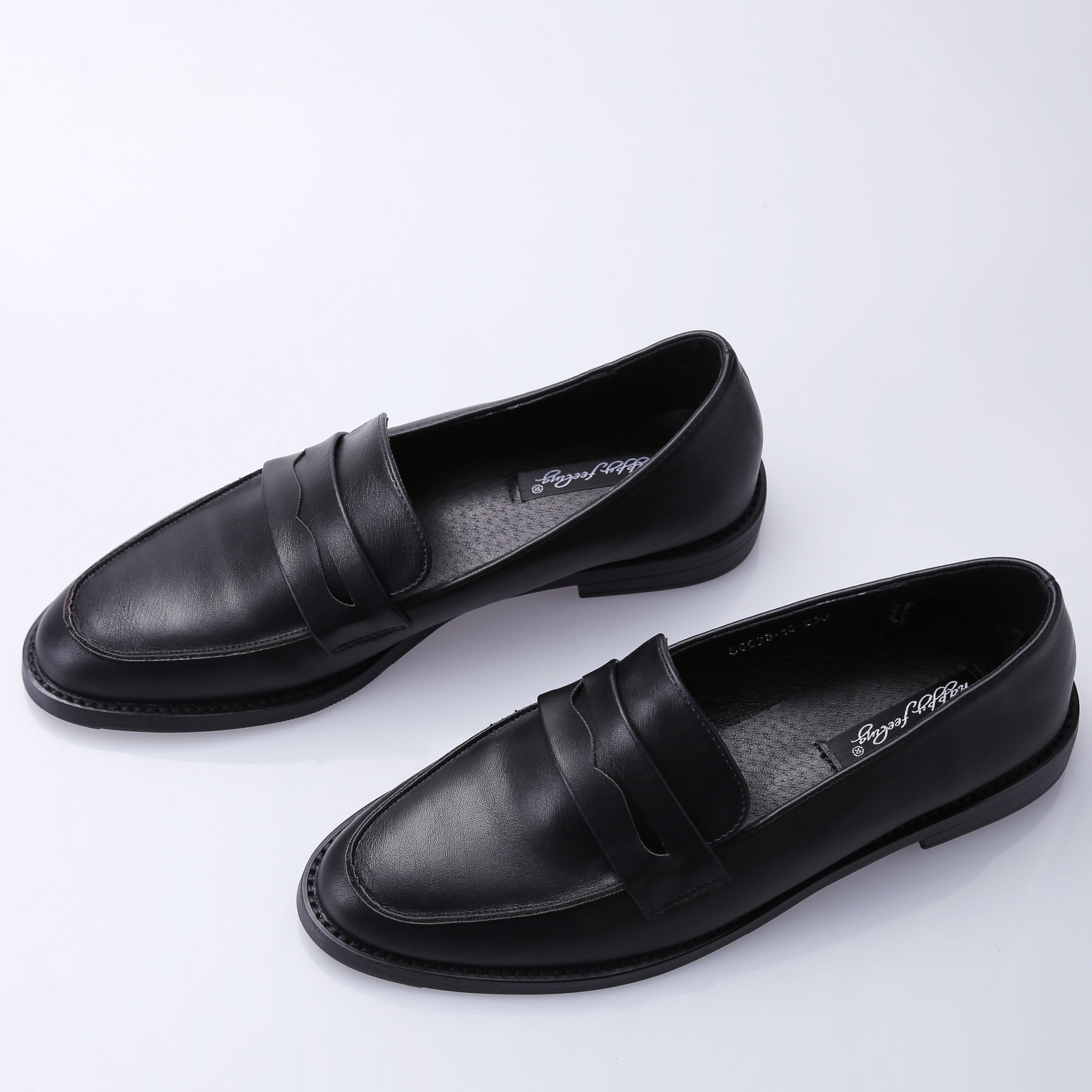 Classique rétro mocassins bout carré femmes sandales en cuir chaussures de mariage bureau NIUFUNI plat bateau chaussures pour femmes Mocasines