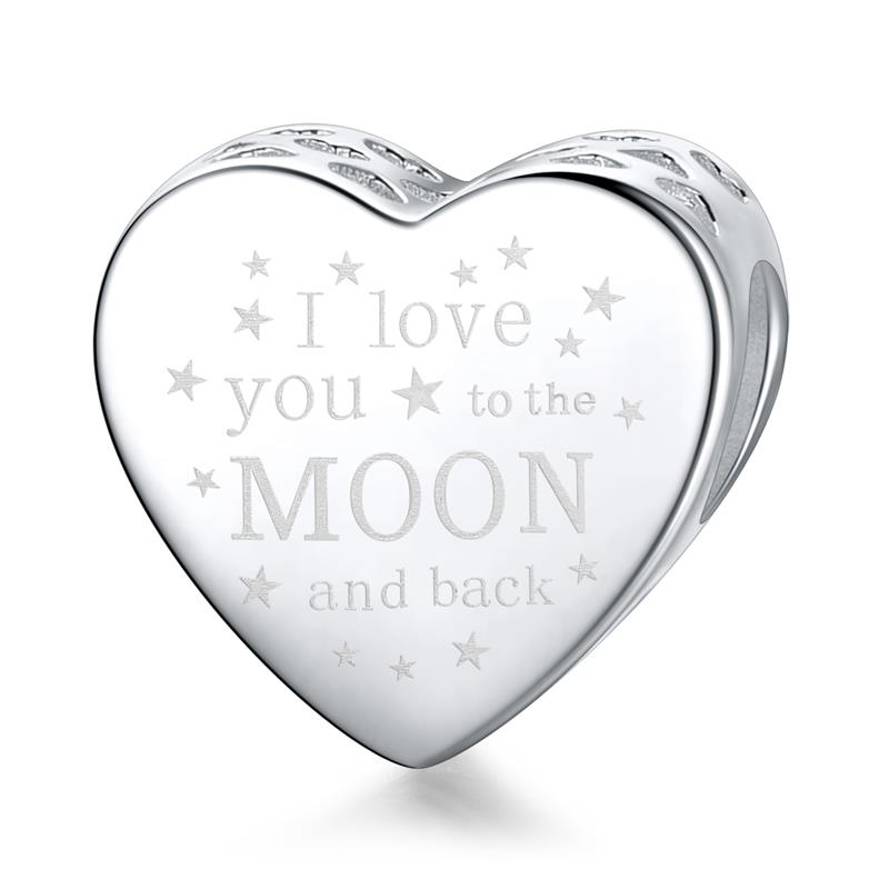 Dalaran Brief Zilveren Bedels 925 Sterling Zilver Loving Alfabet Kralen Fit Charm Diy Armband Ketting Voor Vrouwen Sieraden: Default Title