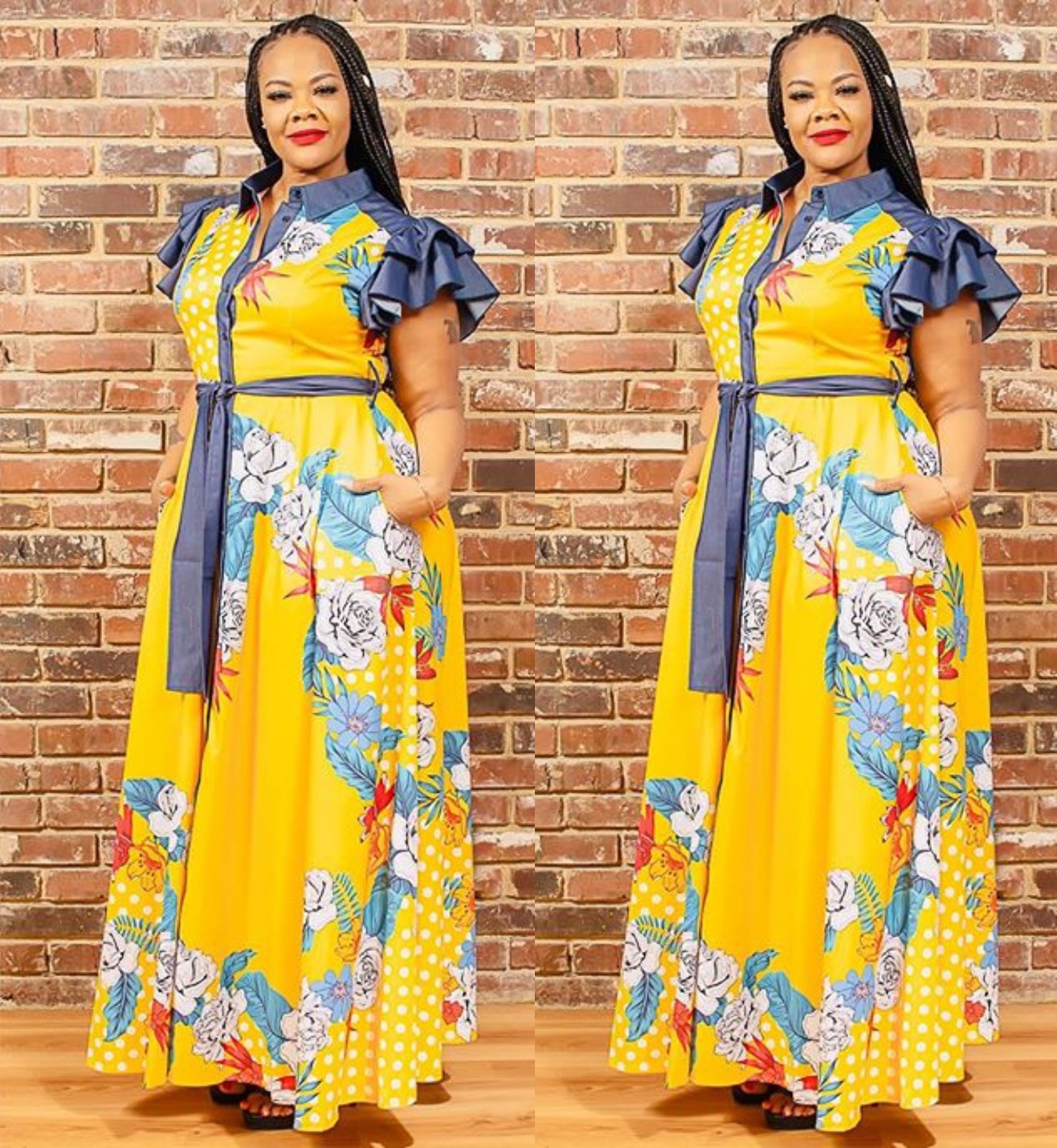 Vestidos africanos de talla grande para mujer, vestidos largos estampados Dashiki de talla grande 3XL, 4XL y 5XL, Vestido largo de Ankara, África