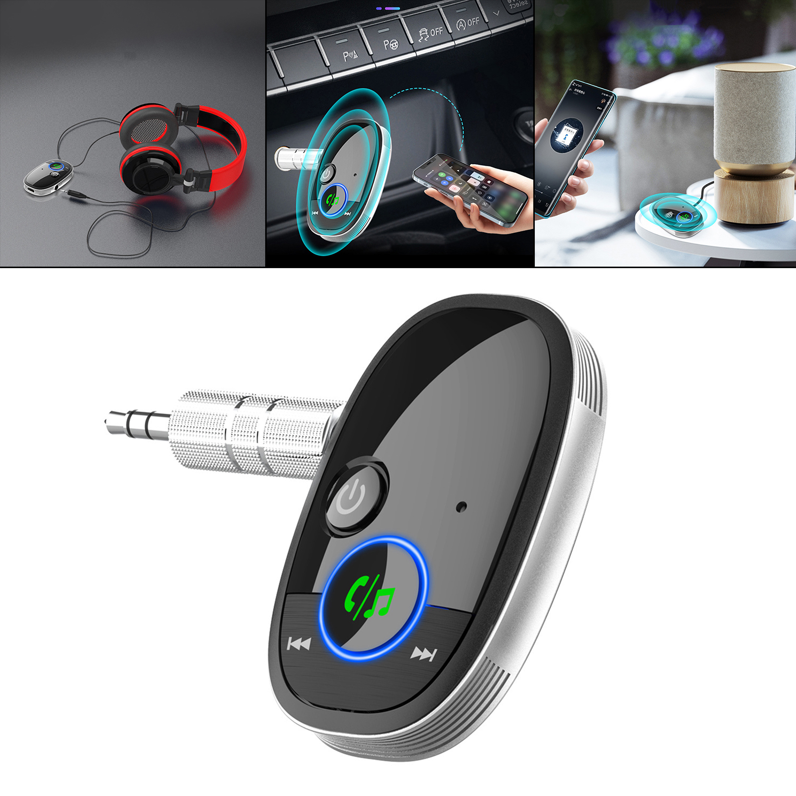 Portable Mini Receiver Bluetooth 5.0 Converter Audio Adapter, Wide Compatilibility