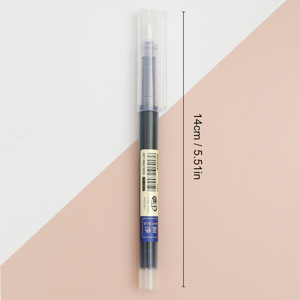 12 pçs multicolorido estudante escola escritório papelaria caneta gel fino grande capacidade de tinta caneta esferográfica reta líquido rollerball caneta