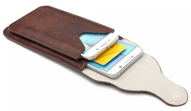 Dual Pouch Hook Loop Waist Belt Leather Phone Case For Asus ROG Phone,Zenfone Max Pro M1 M2 ZB601KL,Zenfone 5 5Z 4 Max Pro 3 5 6