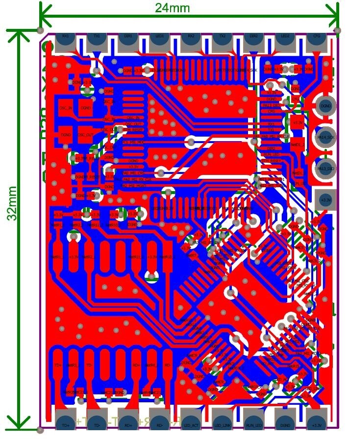 Serial Port Server/2-Way TTL to Network/485/232/Modbus TCP to RTU