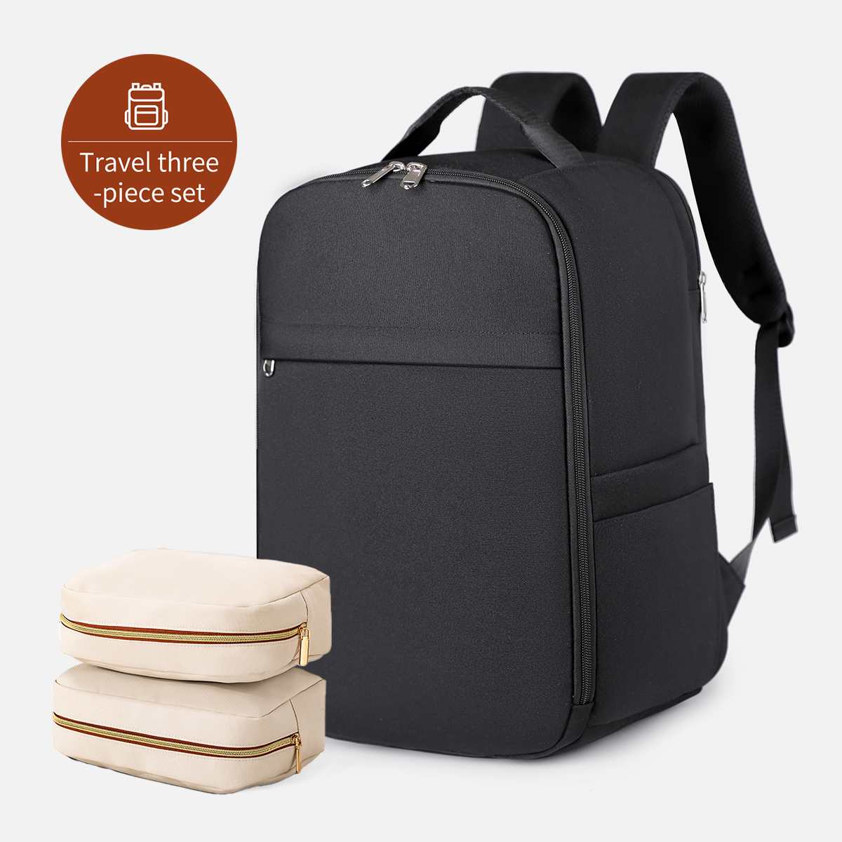 Mochila para mujer 2025, nueva mochila sencilla para ordenador de negocios, bolsa de viaje de gran capacidad para exteriores, bolso escolar para estudiantes para niños: Azul