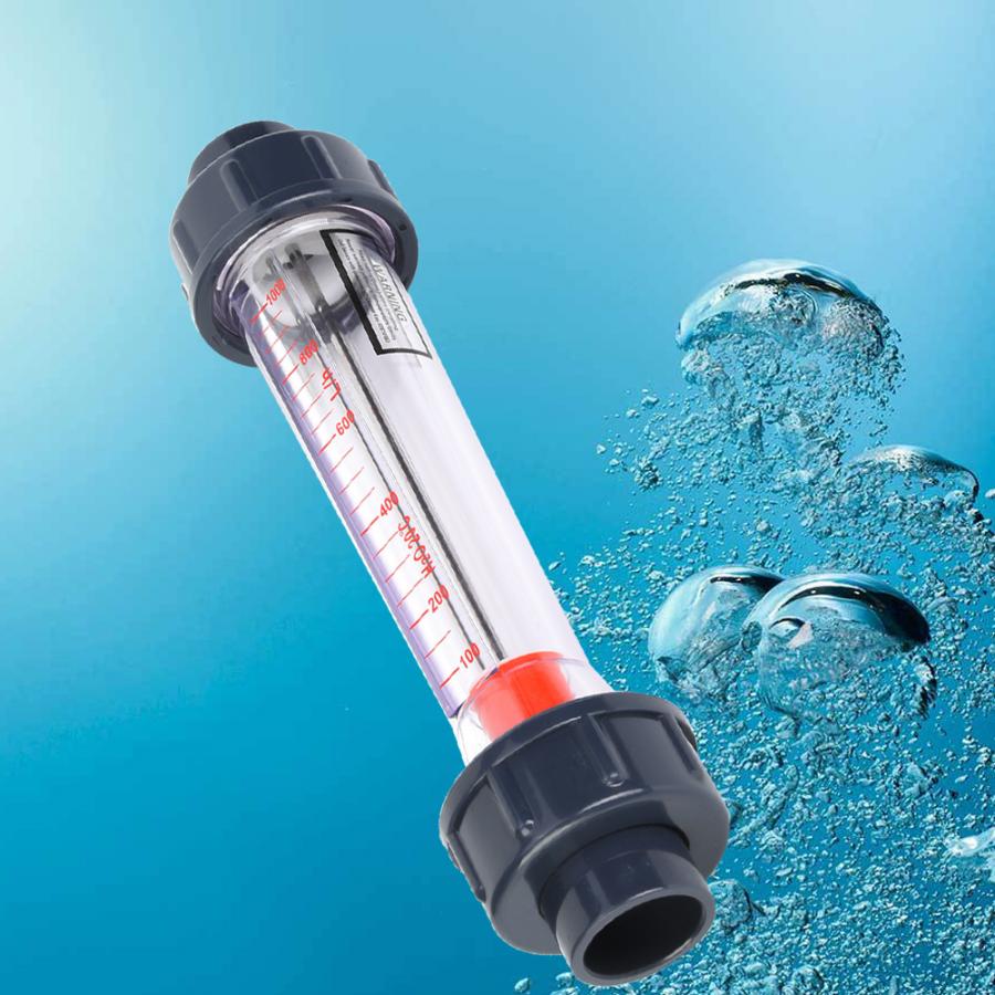 LZS-20D Flow Meter 100-1000LPH Plastic Tube High Accuracy Liquid Water Rotameter Flow Measuring Instruments Water Testing Meter