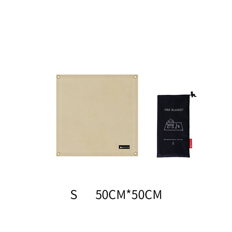 Camping Feuerfeste Tuch Flammschutzmittel Isolierung matt Decke Glas Beschichtet Wärmedämmung Pad Ich bin Freien Picknick Grill