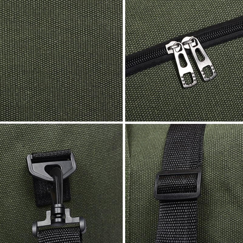 Outdoor Waterproof Top Canvas Sports Gym Bags Men Women Fitness Training Travel Handbag Multifunction Shoulder Duffel Bag