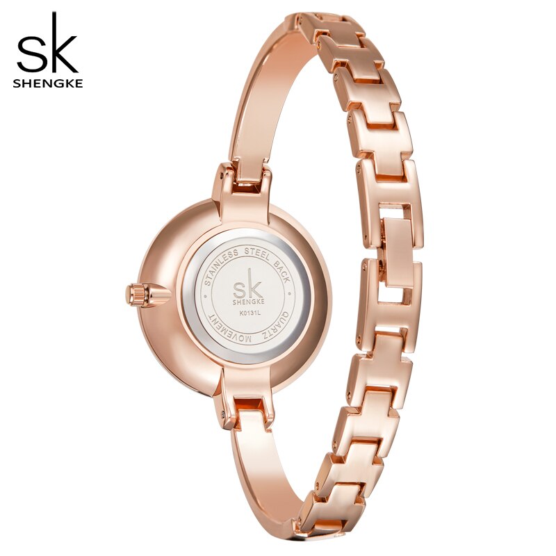 Shengke Vrouwen Horloges Vrouwen Mode Horloge Genève Dames Horloge Luxe Diamond Quartz Horloge Voor Vrouwen