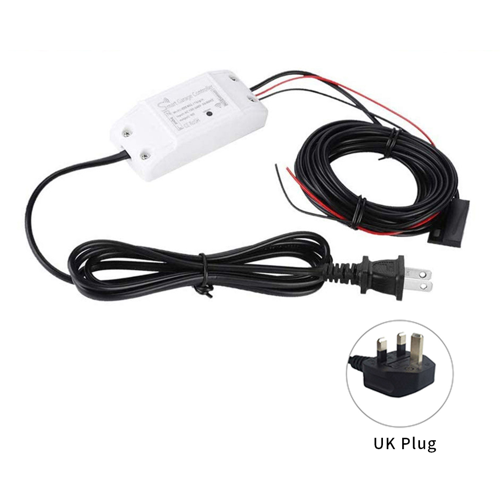 Wifi Schakelaar Smart Garagedeuropener Controller Werk Met Alexa Google Thuis En Iftt Smart Leven/Tuya App Controle: UK Plug