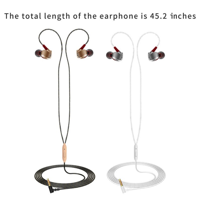 3,5mm Sport Kopfhörer verdrahtet Super Bass Headset Ohrhörer Mit Mikrofon Hände Frei Headset Für Samsung Xiaomi Telefon äh *