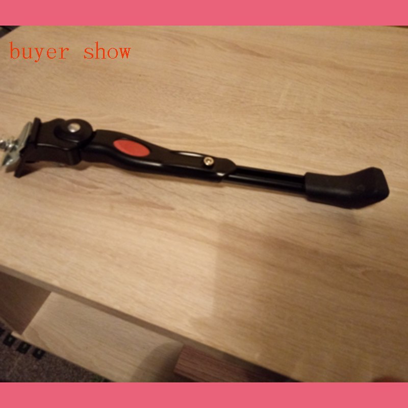 bicicletta In piedi Portatile Pratico di Alluminio bicicletta Cavalletto Laterale Del Basamento di Riciclaggio Della Bicicletta Del Piede bretelle Parcheggio Gamba Asta di Parti di Biciclette