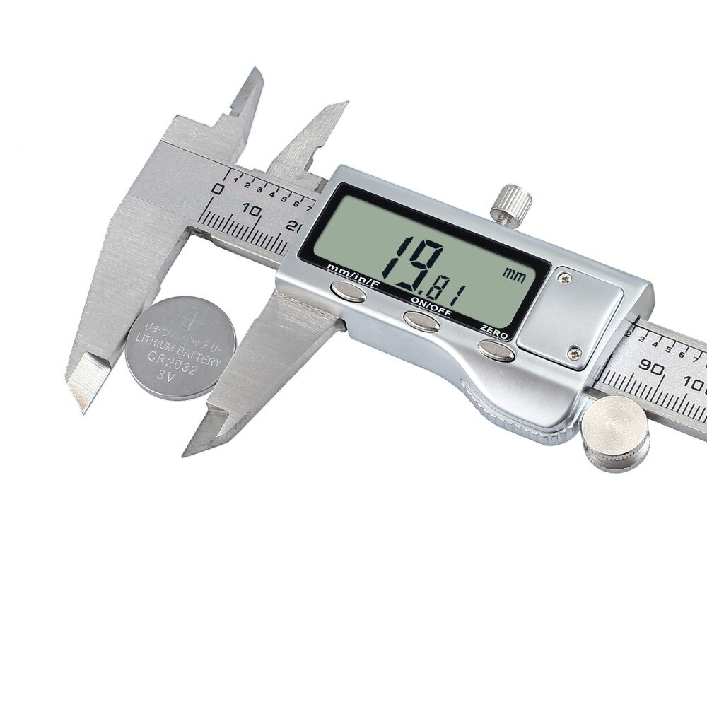 Neoteck Metal Digital Caliper 6 Inch 150 mm Stainless Steel Electronic Digital Vernier Caliper Gauge Micrometer Measuring Tool