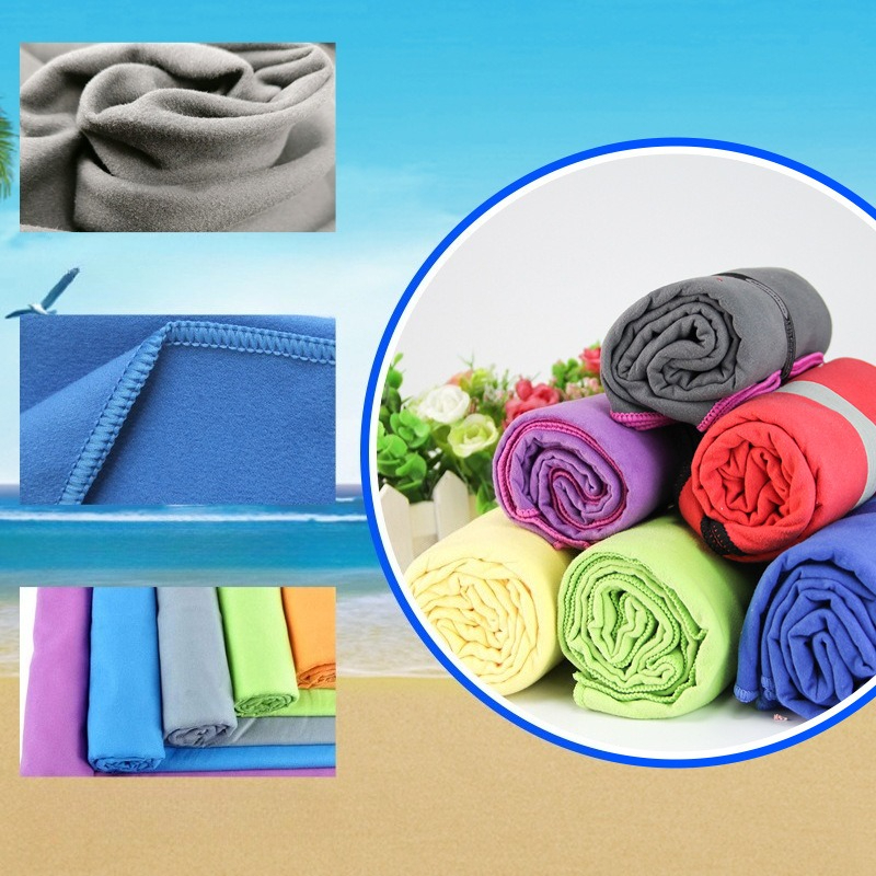 Viagem - Toalhas de praia amigáveis: toneladas sólidas, secagem rápida, ideais para mochilões, caminhantes e ano - entusiastas redondos ao ar livre