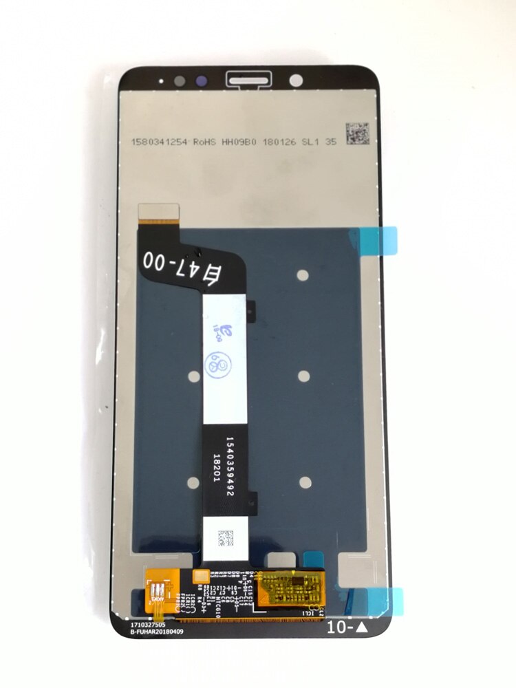 Shyueda Original For Xiaomi Redmi Note 5 Dual M1803E7SG M1803E7ST M1803E7SC LCD Display Touch Screen Digitizer With Frame Tools: Black without frame