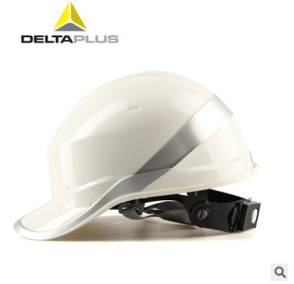 Casco de seguridad, casco duro, gorro de trabajo ABS, Material de aislamiento con raya de fósforo, sitio de construcción, protección aislante para casco de bicicleta: Blanco