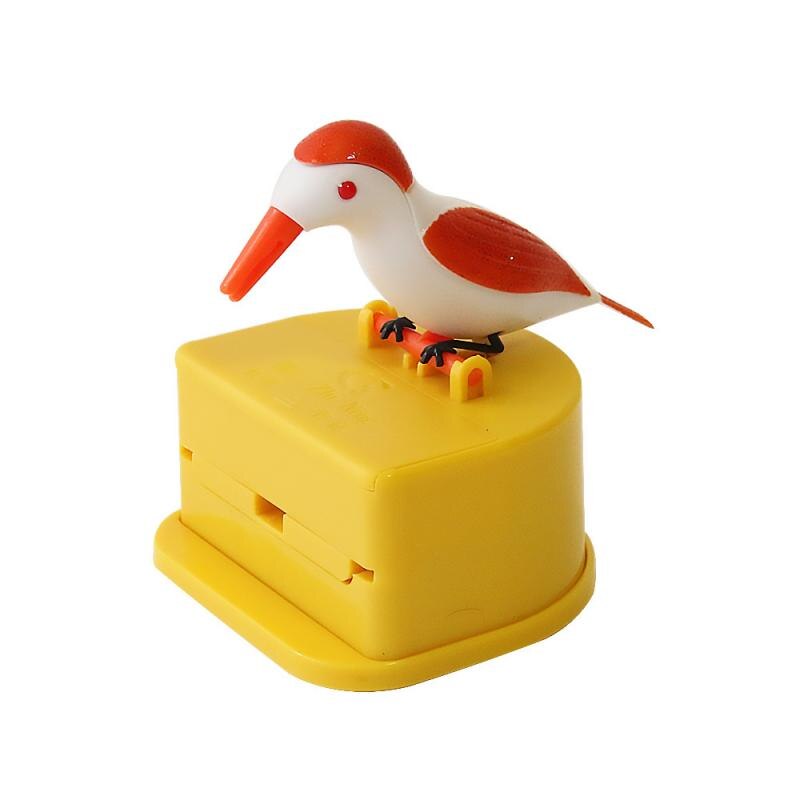 Kreative Hause Zahnstocher Halter Kleine Vogel Automatische Zahnstocher Spender Speicher Box Zahnstocher Behälter Schreibtisch Dekoration: 07