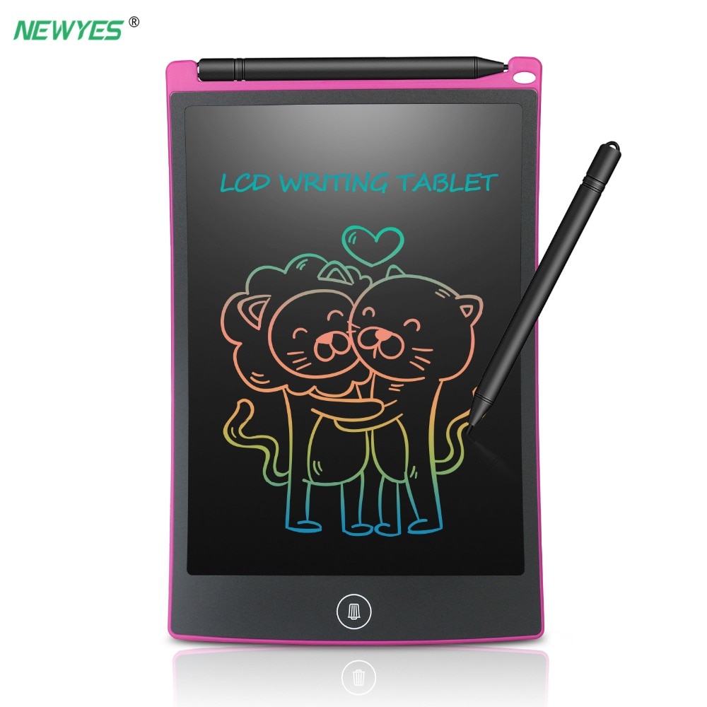 Newyes 8.5 Inch Lcd Schrijfblad Elektronische Digitale Grafische Tekentafel Kleurrijke Scherm Notepad Met Pen