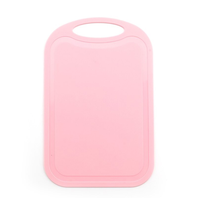 Kitchen Meat Fruit Vegetable Cutting Board Food Chopping Block Chopping Board: Pink
