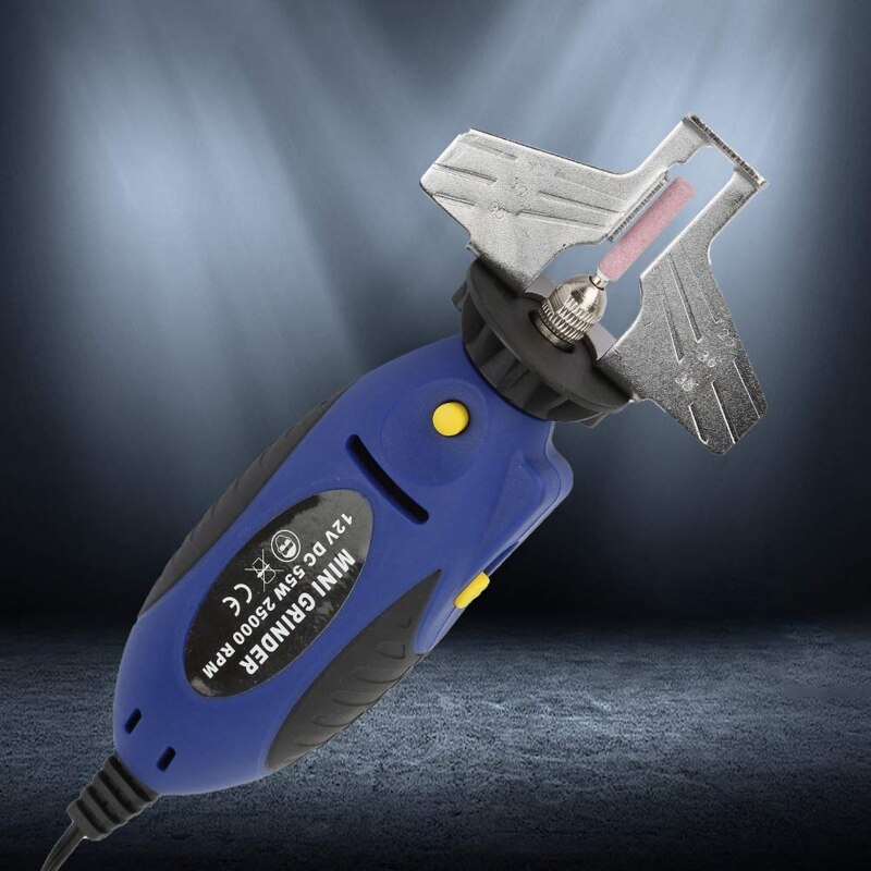 12V Handheld Chainsaw Sharpener Portable Electric Saw Filing Chain Saw Grinder for Garden Outdoor Grinding Machine Tool
