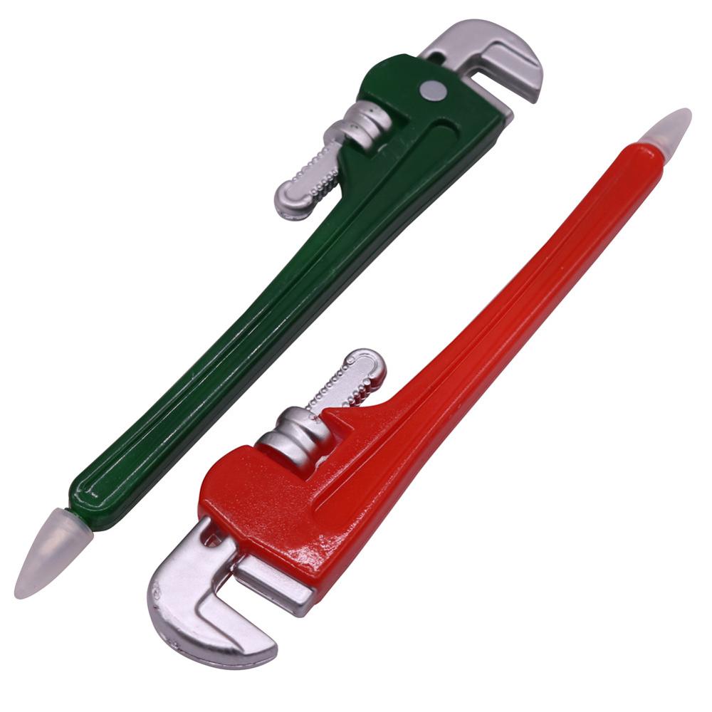 2 pcs 0.5mm Ballpoint Pen Stationery Pens Student Learning Interest Training Intellectual Development School Supplies: pipe wrench