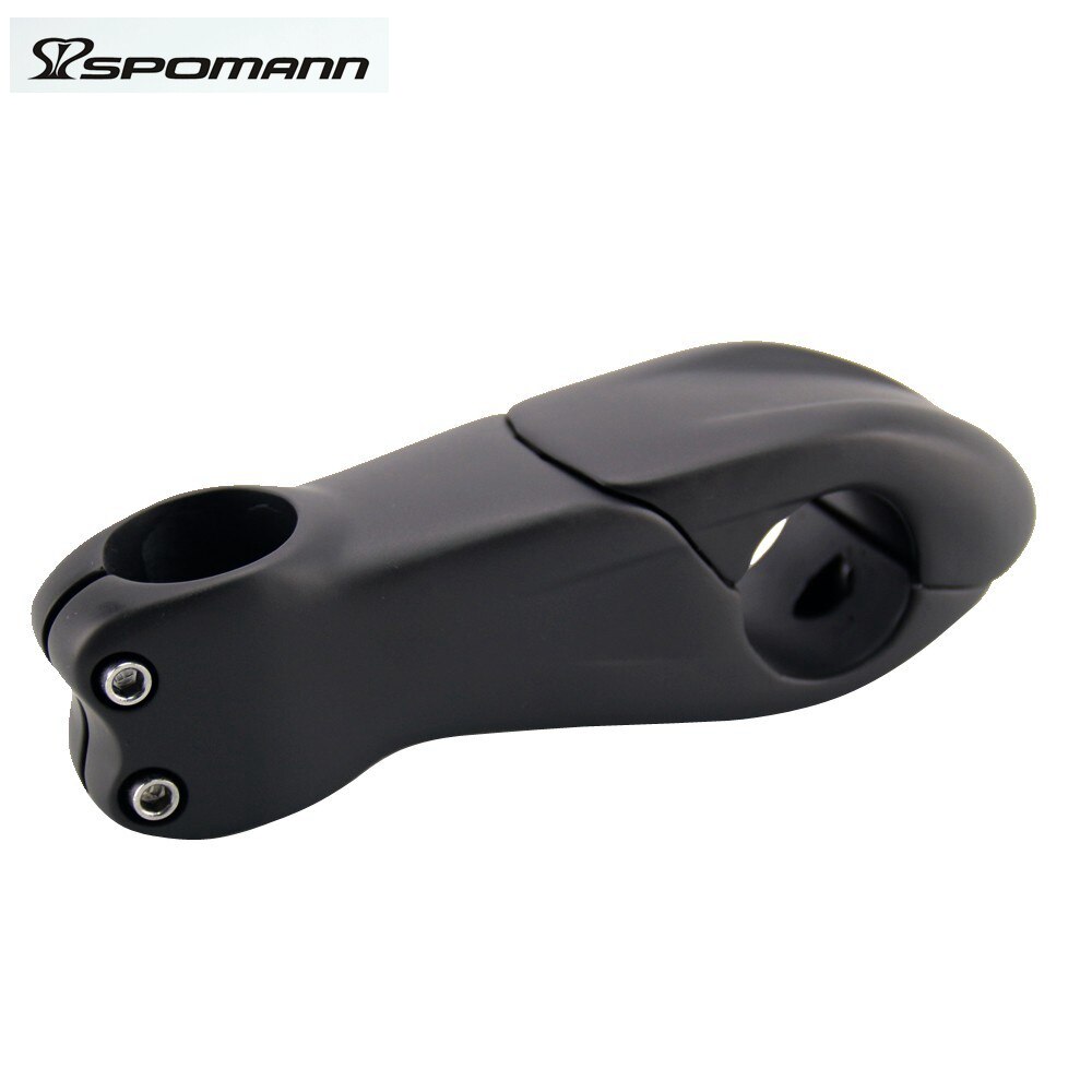 Novedoso eje de carbono para bicicleta de montaña, de 10 grados, de carbono, UD, negro, piezas para bicicleta de montaña, 31,8x80-110mm,