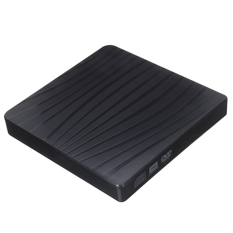 Puhiks-Unidad óptica multifuncional para ordenador portátil, dispositivo delgado externo con USB 3,0, grabador de DVD/CD, 1 unidad