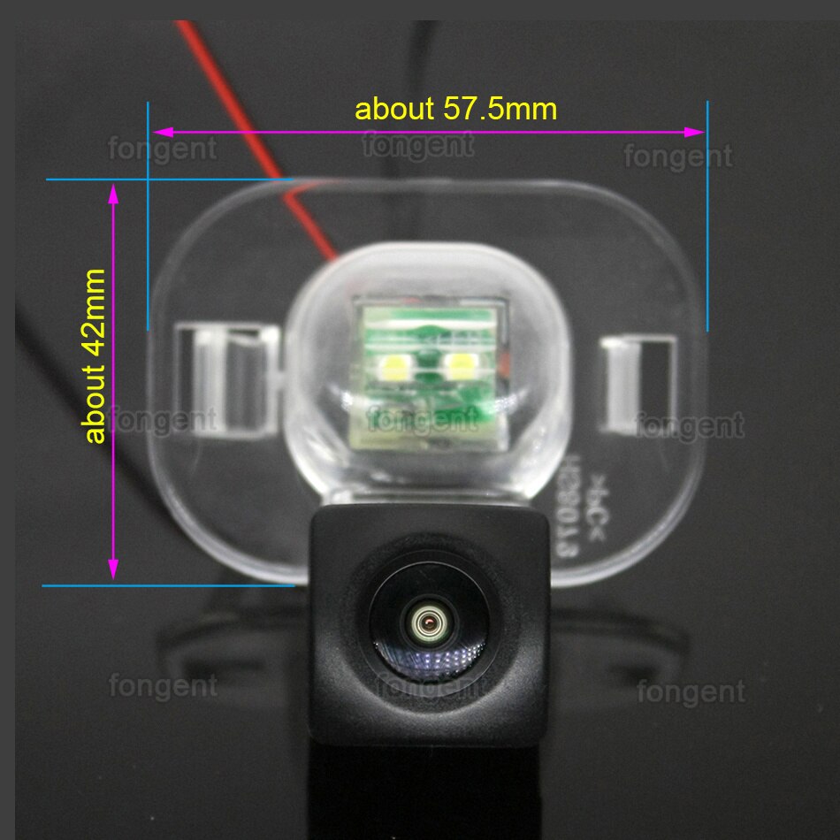 170 Degree 1920x1080P HD AHD Vehicle Rear View Reverse Camera For Hyundai Verna Solaris Sedan Kia Forte K3 Accent ix20 Venga