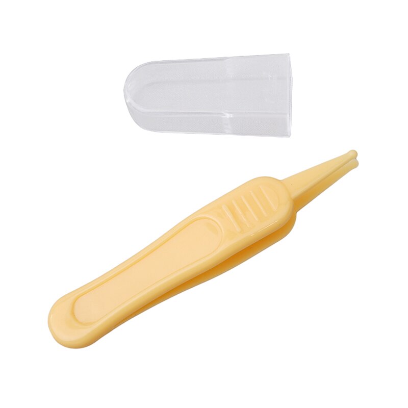 Bébé sécurité pince à épiler plastique pince à épiler oreille nez propre oreilles bébé soin fille -né sécurité soin infantile oreille nez