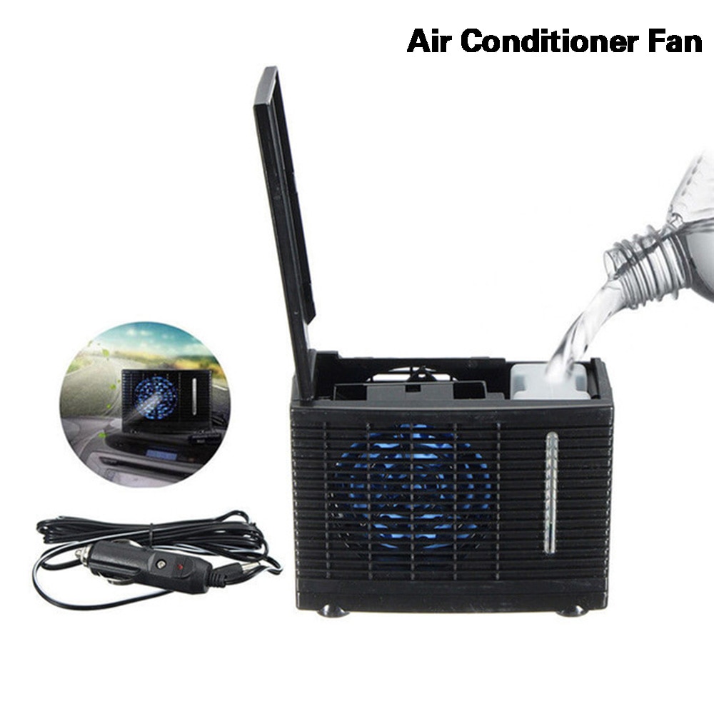 Mini ar condicionado portátil para carro, ventilador, refrigerador, água fria, casa, caminhão, casa, escritório