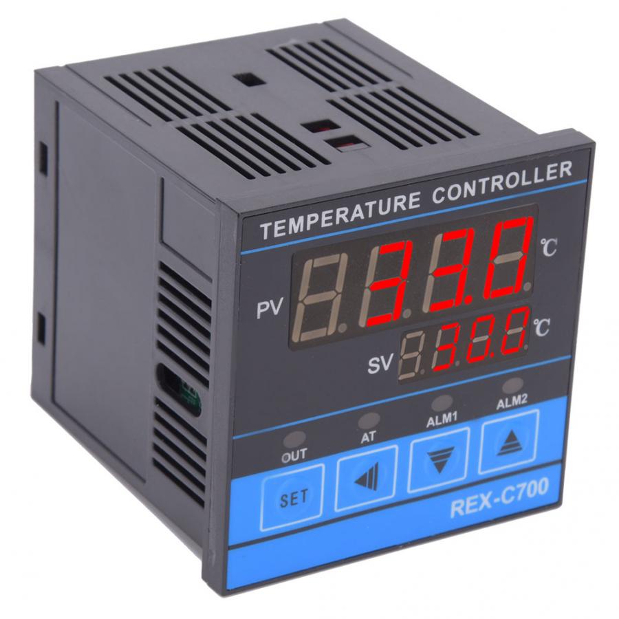 High Digital Temperature Controller High Accuracy PID Control RELAY+SSR Output 0-400 Degree
