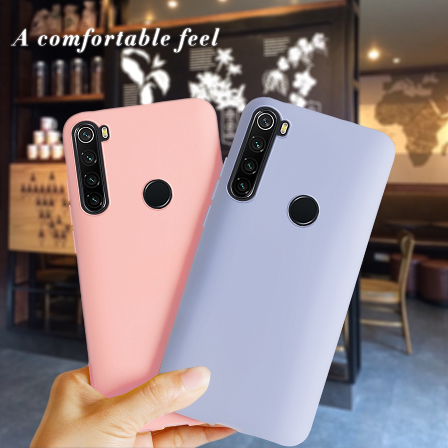 Funda suave para Xiaomi Redmi Note 8 , carcasa de lujo delgada de silicona mate, para Xiaomi Redmi Note 8, RedmiNote8