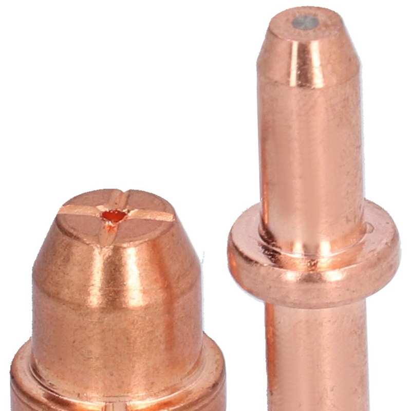 Electrode Tip Kit Torch Parts 10 Set Plasma Cutter Consumables for TC80 for Spreading Arc Plasma Nozzle torch Nozzle Kit