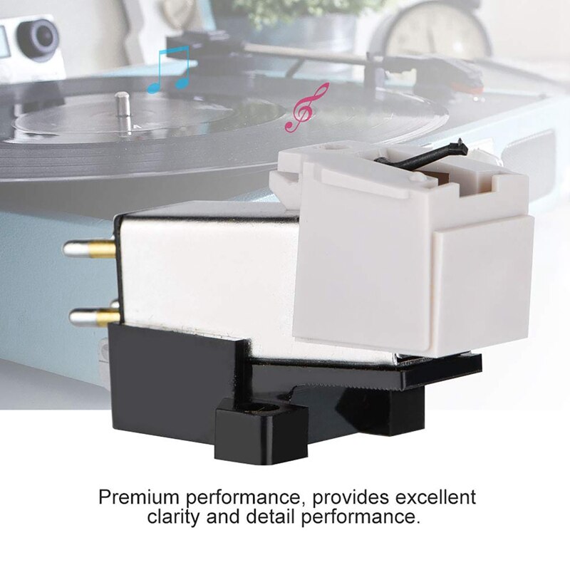 Turntable Cartridge Stylus - LP Needle for Record Player - Metal + Plastic