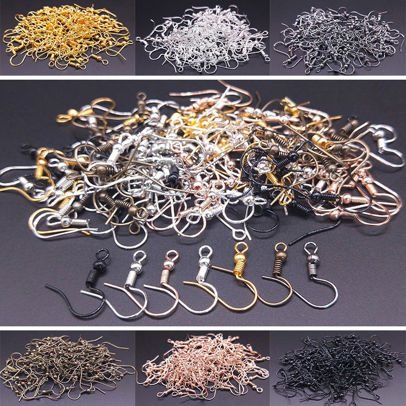 20x17mm DIY Earring Findings components Earrings Clasps Hooks Fittings DIY Jewelry Accessories Alloy Hook Earwire Jewelry