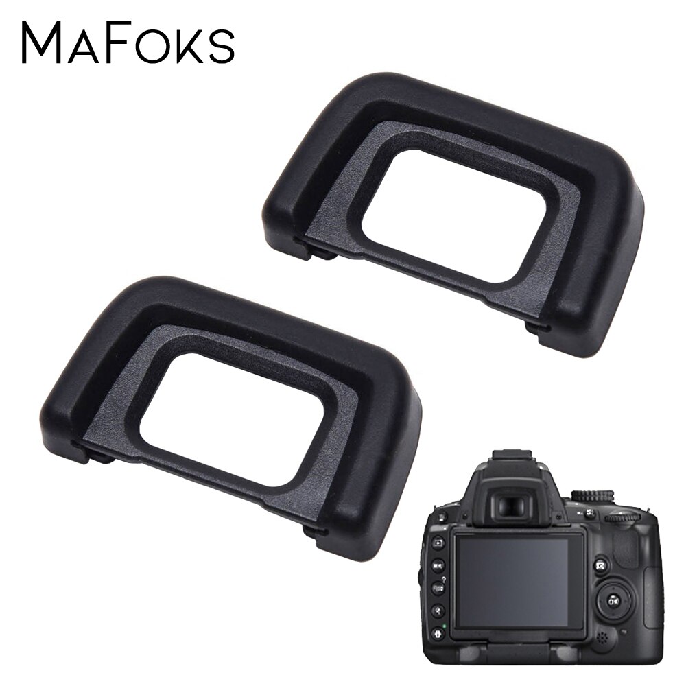 2 pz DK-24 Macchina Fotografica Oculare Oculare Mirino Della Protezione Della Macchina Fotografica Oculare occhio Tazza di Ricambio per Nikon DK24 D3000 D3100 D5000 D5100