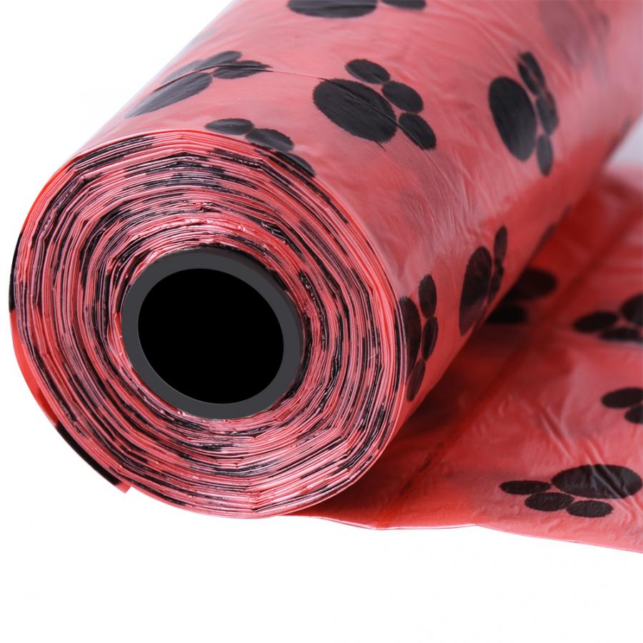 40 Rolls Dog Poop Bag Pet Pick Garbage Bag Thick and Durable Outdoor Pet Garbage Collection Bag Dog Toilet Cleaning Garbage Bags