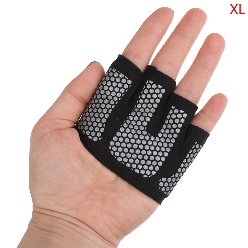 Guantes de medio dedo para Fitness para hombre y mujer, para Crossfit, entrenamiento, gimnasio, levantamiento de pesas de potencia, culturismo, Protector de manos