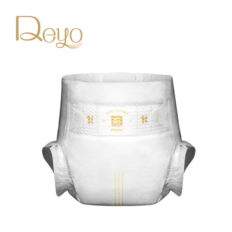 Deyo Baby Disposable Diaper Newborn Breathable Nappy With Wetness Indicator Diapers Panties Trial Pack 2 pieces