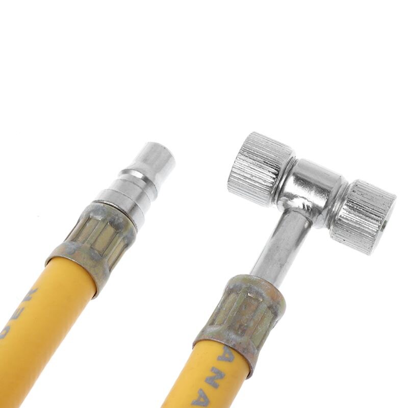 Bicycle Air Pump Tube Inflator Universal Multi Functional Connector For Tire Press Gauge Motorcycle Bike Electrocycle Accessorie