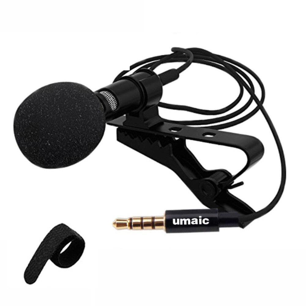Mini USB Microphone Lapel Lavalier PC / Phone / Camera Portable External Buttonhole Microphones For IPhone Laptop Computer: Default Title
