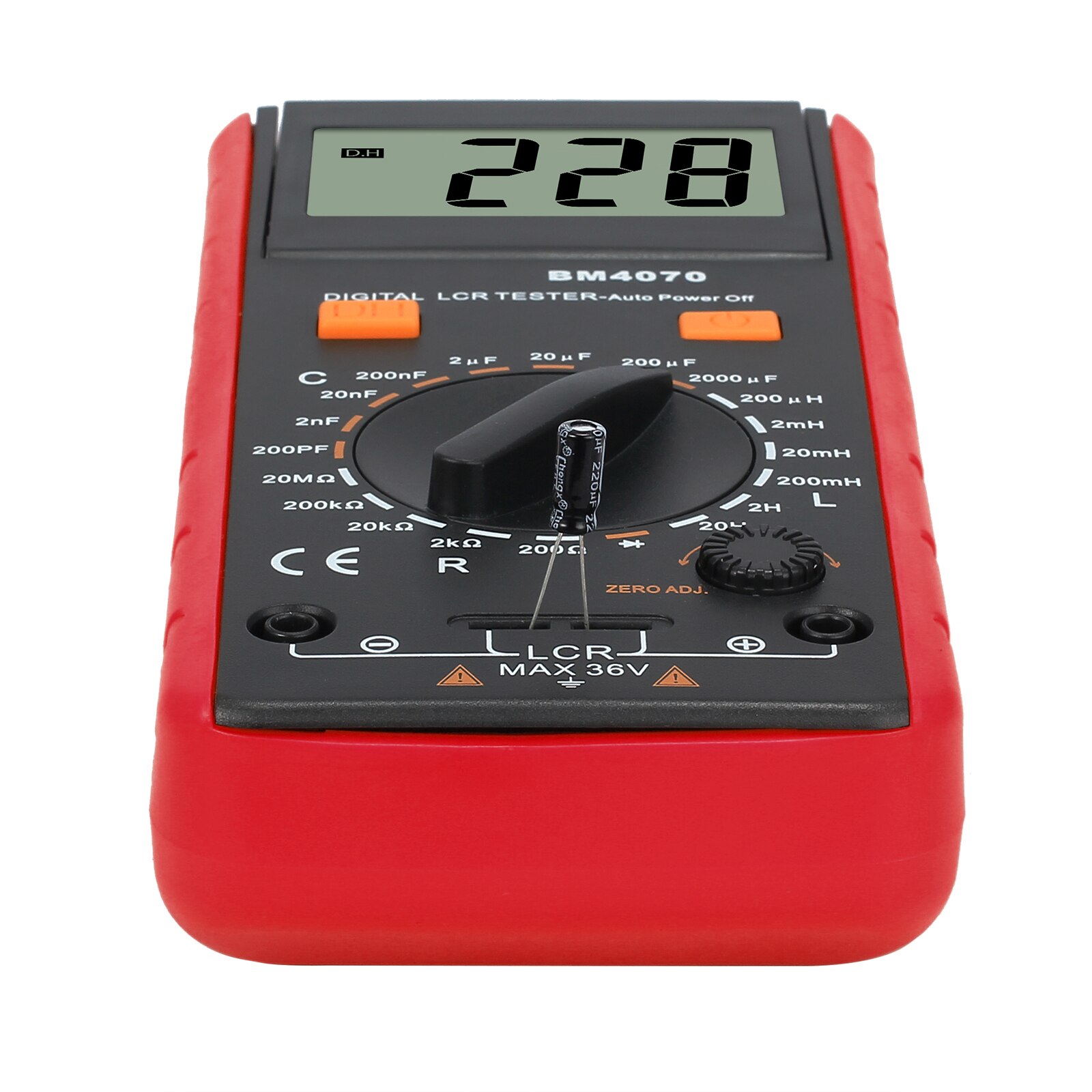 PROSTER – multimètre numérique LCD à décharge automatique, testeur de tension, Inductance, résistance, BM4070 LCR