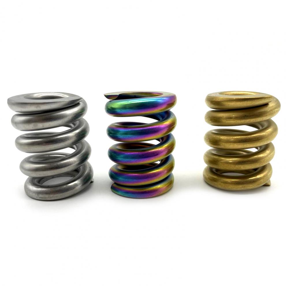 High Strength Scratch-proof Titanium Alloy Spring for Brompton Absorber Spring Coilovers Suspension Front Rear