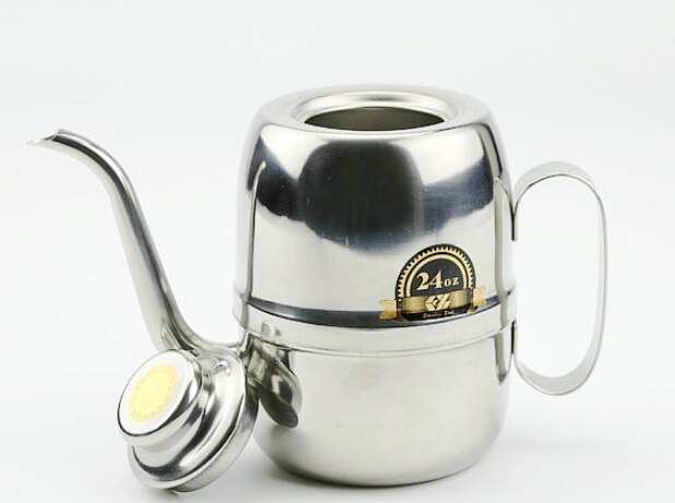 stainless steel kitchen oil pot leakproof oil small seasoning pot angshi vinegar pot soy sauce bottle vinegar bottle pot kettle