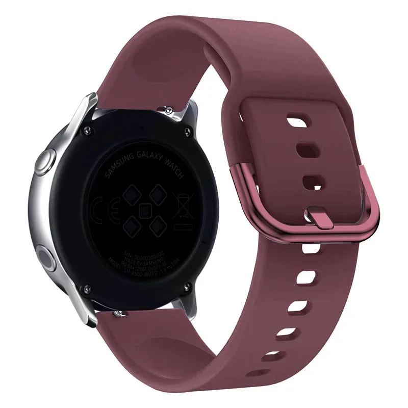 Correa de 20mm/22mm para Amazfit GTS/2/2e/3/4 GTS2 Mini/GTR 4/3/Pro/47mm/GTR2/2e/stratos 2/3 pulsera de silicona Amazfit bip correa de reloj