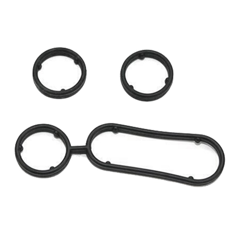 Kit de joint de boîtier de filtre à huile de voiture pour Polo Caddy Skoda Seat 03L198441 03L198070