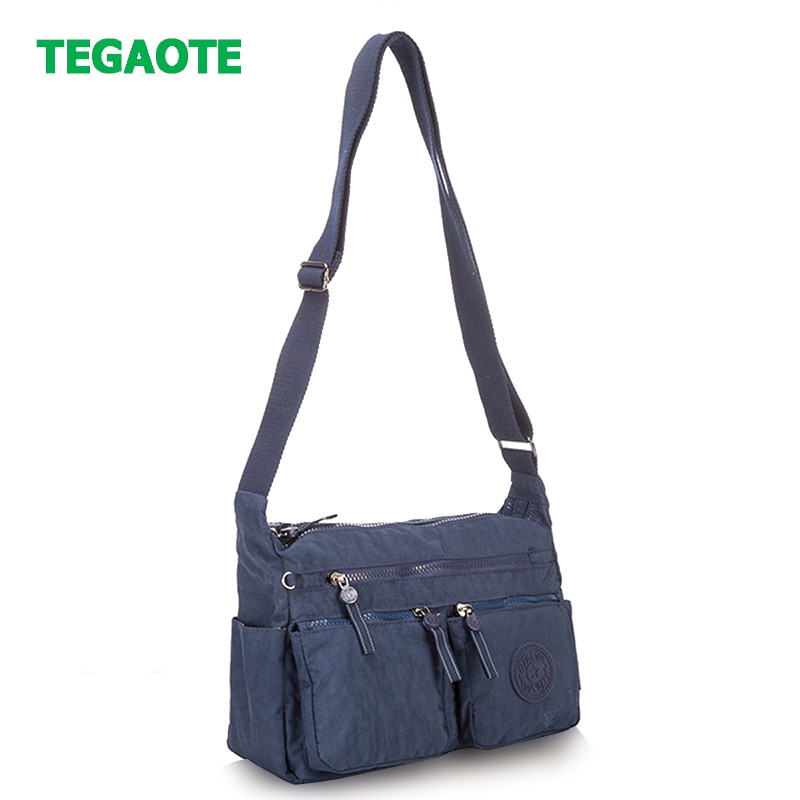 TEGAOTE Messenger Tas Toevallige Multi Ritsvak Vrouwen Kleine Schoudertas Crossbody Tas Dames Satchel Handtas Gsm Pouch