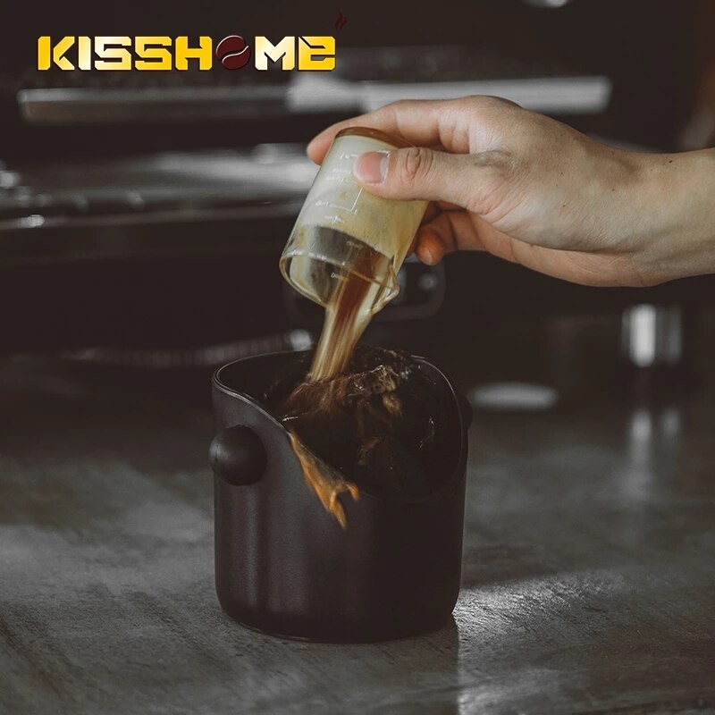 Anti Slip Espresso Klop Doos Shock-Absorberende Duurzaam Barista Koffie Klop Doos Container Koffie Grind Dump Bin Afvalbak