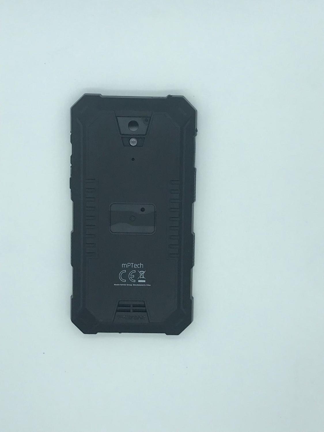 For Nomu S10 Pro 5.0'' Cellphone Frame Housings Battery Back Cover Case Repair Parts Lens For Myphone Hammer Energy: Black no logo