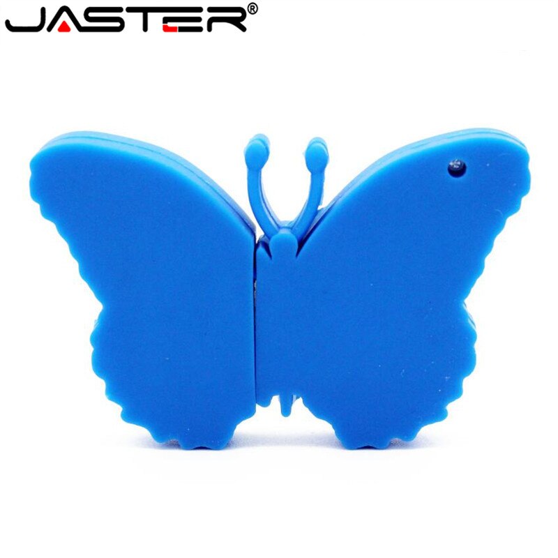Jaster Mooie Vlinder Model Usb Flash Drive Usb 2.0 Leuke Sleutelhanger Memory Stick U Diskl Pendrive 4 Gb 8 Gb 16 Gb 32 Gb 64 Gb